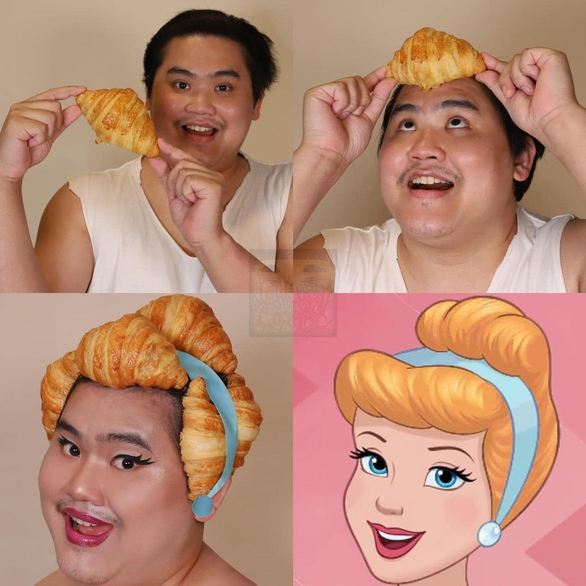 Thánh cosplay giá rẻ khiến mọi người cười... rụng rốn với màn hóa trang Wednesday - Ảnh 6. Thánh cosplay giá rẻ khiến mọi người cười... rụng rốn với màn hóa trang Wednesday - Ảnh 6.