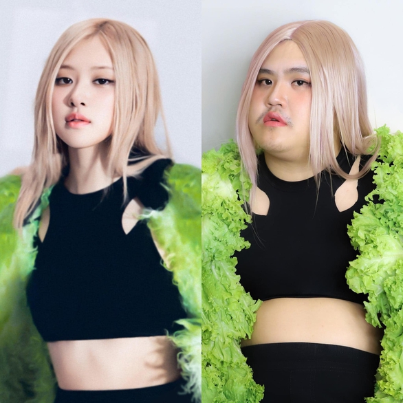 Thánh cosplay giá rẻ khiến mọi người cười... rụng rốn với màn hóa trang Wednesday - Ảnh 7. Thánh cosplay giá rẻ khiến mọi người cười... rụng rốn với màn hóa trang Wednesday - Ảnh 7.
