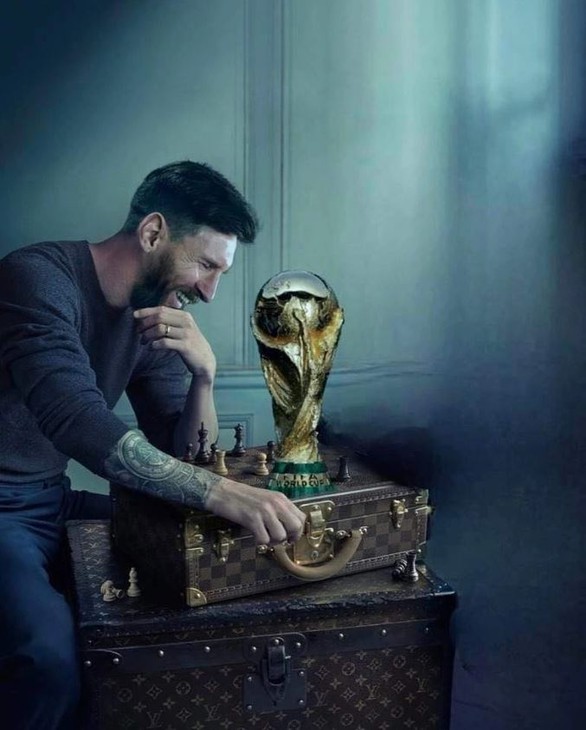 Ảnh chế tràn ngập cõi mạng sau khi Argentina vô địch World Cup 2022 - Ảnh 8. Ảnh chế tràn ngập cõi mạng sau khi Argentina vô địch World Cup 2022 - Ảnh 8.