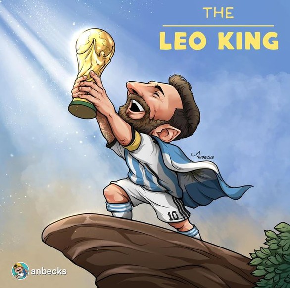 Ảnh chế tràn ngập cõi mạng sau khi Argentina vô địch World Cup 2022 - Ảnh 9. Ảnh chế tràn ngập cõi mạng sau khi Argentina vô địch World Cup 2022 - Ảnh 9.