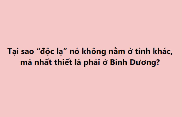 Dân mạng đua nhau khoe ảnh độc lạ Bình Dương - Ảnh 3. Dân mạng đua nhau khoe ảnh độc lạ Bình Dương - Ảnh 3.