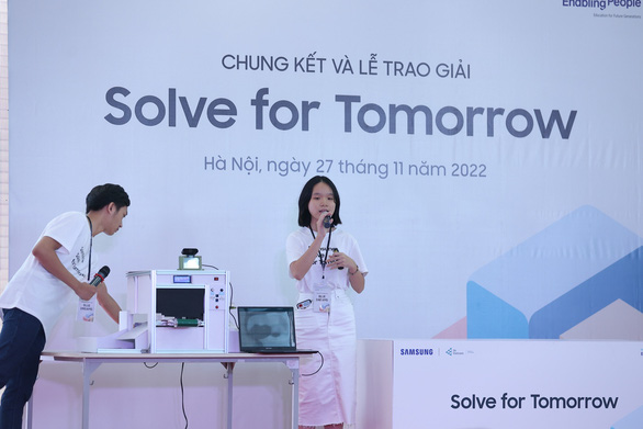 Dấu ấn trên hành trình ươm mầm tài năng công nghệ trẻ tại Solve for Tomorrow 2022 - Ảnh 3.