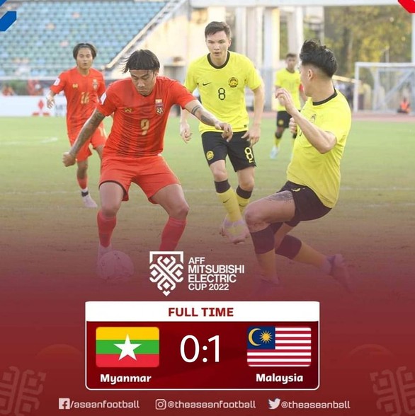 Malaysia thắng chật vật Myanmar trong ngày ra quân AFF Cup 2022 - Ảnh 1. Malaysia thắng chật vật Myanmar trong ngày ra quân AFF Cup 2022 - Ảnh 1.