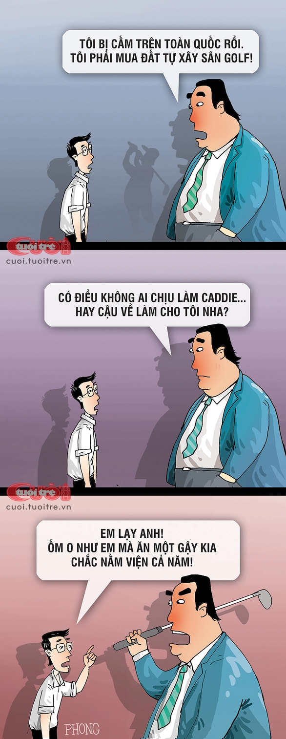 Tự xây sân golf chơi một mình - Ảnh 1. Tự xây sân golf chơi một mình - Ảnh 1.