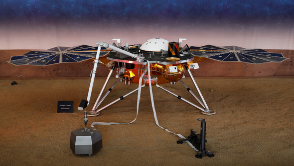 NASA cho tàu thám hiểm sao Hỏa Mars InSight nghỉ hưu - Ảnh 1.