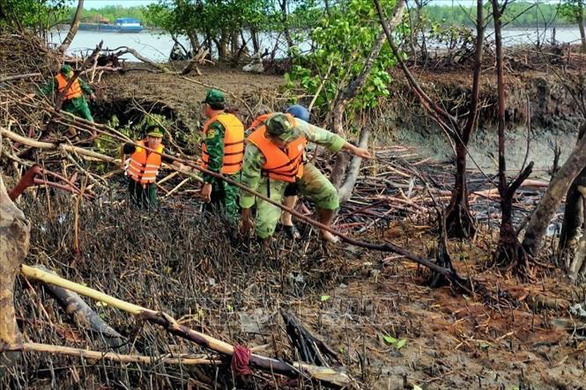 Cán bộ Viện Khoa học thủy lợi miền Nam đi làm nhiệm vụ bị rơi xuống biển - Ảnh 1.