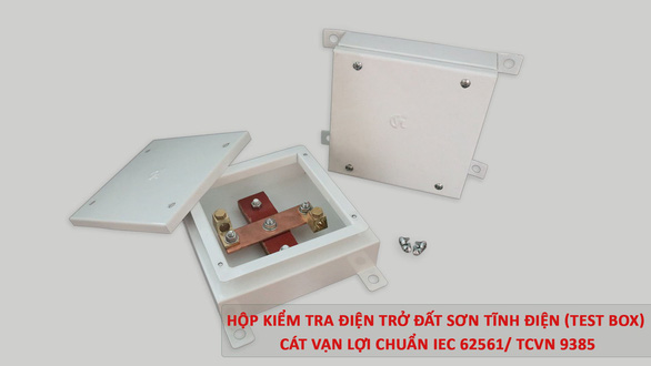 Hộp kiểm tra tiếp địa chống sét Cát Vạn Lợi chuẩn IEC 62561 - Ảnh 3.