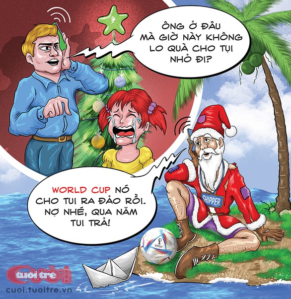 Ông già Noel mất tích - Ảnh 1. Ông già Noel mất tích - Ảnh 1.