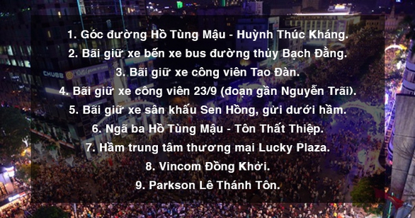 Top 9 điểm giữ xe số dzách cho đêm giao thừa 2022 ở Sài Gòn - Ảnh 1. Top 9 điểm giữ xe số dzách cho đêm giao thừa 2022 ở Sài Gòn - Ảnh 1.