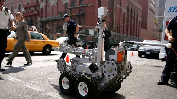 Mỹ: Chính quyền thành phố San Francisco cho phép sử dụng robot đối phó với tội phạm - Ảnh 1. Mỹ: Chính quyền thành phố San Francisco cho phép sử dụng robot đối phó với tội phạm - Ảnh 1.