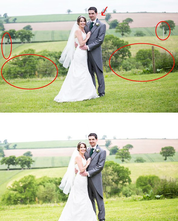 Những lần photoshop gánh còng lưng để ảnh cưới đẹp hoàn hảo - Ảnh 9. Những lần photoshop gánh còng lưng để ảnh cưới đẹp hoàn hảo - Ảnh 9.