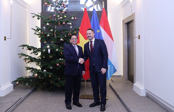 Thủ tướng Phạm Minh Chính đề nghị Luxembourg xây dựng trung tâm tài chính tại TP.HCM - Ảnh 4. Thủ tướng Phạm Minh Chính đề nghị Luxembourg xây dựng trung tâm tài chính tại TP.HCM - Ảnh 4.