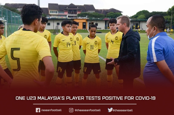 U23 Malaysia lo lắng vì có thêm cầu thủ dính COVID-19 - Ảnh 1.