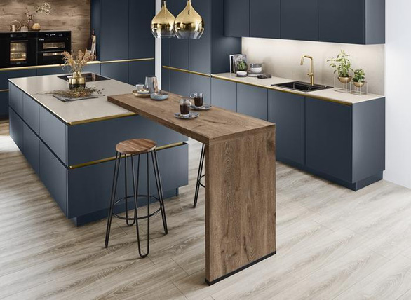 Tủ kệ bếp tích hợp công nghệ từ IXINA German Kitchens - Ảnh 3.