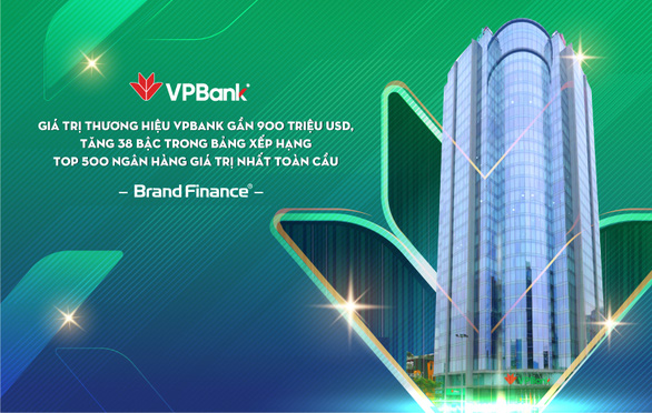 Giá trị thương hiệu VPBank đạt gần 900 triệu USD - Ảnh 1.