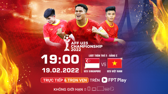 U23 Việt Nam và ‘thuốc thử’ Singapore - Ảnh 1.