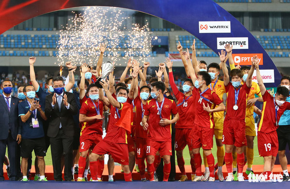 Đội tuyển U23 Việt Nam được thưởng 4,2 tỉ đồng sau khi giành ngôi vô địch Đông Nam Á - Ảnh 1.