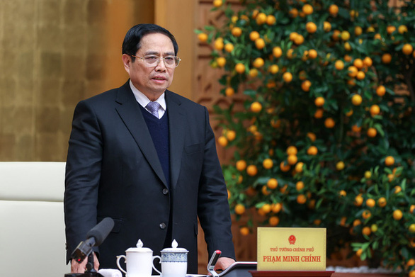 Thủ tướng Phạm Minh Chính chủ trì cuộc họp Thường trực Chính phủ về Tết - Ảnh 1.