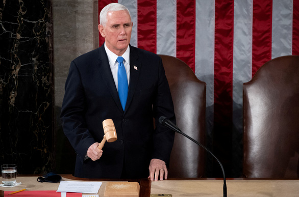 Cựu phó tổng thống Pence: Ông Trump sai rồi. Tôi không có quyền đảo ngược kết quả bầu cử - Ảnh 1.