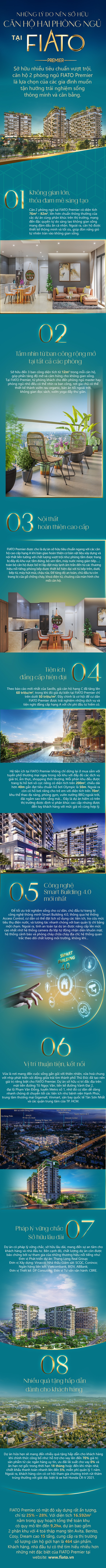 Những lý do nên sở hữu căn hộ hai phòng ngủ tại FIATO Premier - Ảnh 1. Những lý do nên sở hữu căn hộ hai phòng ngủ tại FIATO Premier - Ảnh 1.