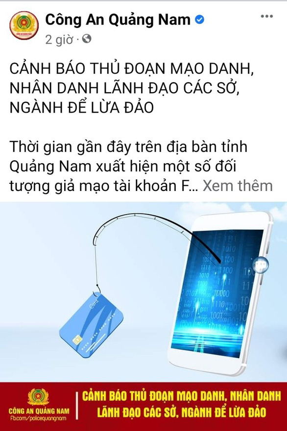 Giả mạo Facebook, Zalo lãnh đạo nhắn tin cấp dưới chuyển, cho vay mượn tiền - Ảnh 1.