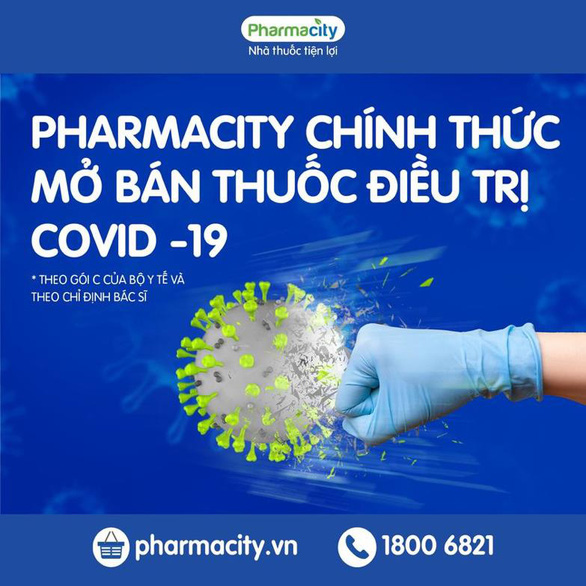 Pharmacity: bán thuốc điều trị COVID-19, bình ổn giá các sản phẩm phòng dịch - Ảnh 1.