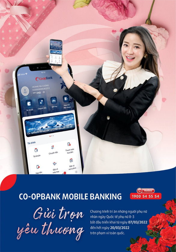 ‘Co-opBank Mobile Banking - Gửi trọn yêu thương’ tới khách hàng nữ - Ảnh 2.