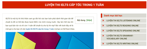 Nở rộ luyện thi IELTS cấp tốc - Ảnh 1.