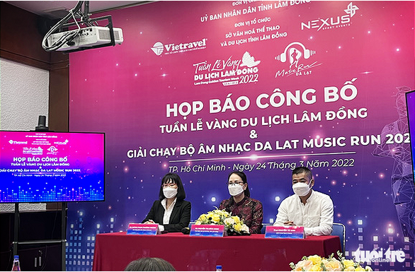 Lần đầu tiên có giải chạy bộ kết hợp với âm nhạc ở Đà Lạt - Ảnh 1. Lần đầu tiên có giải chạy bộ kết hợp với âm nhạc ở Đà Lạt - Ảnh 1.