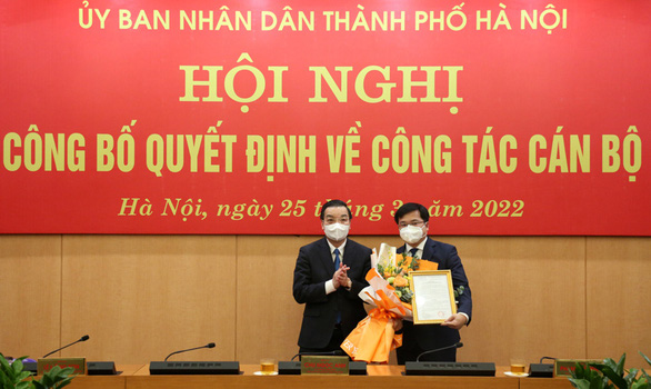 Ông Trương Việt Dũng giữ chức Chánh Văn phòng UBND TP Hà Nội - Ảnh 1.