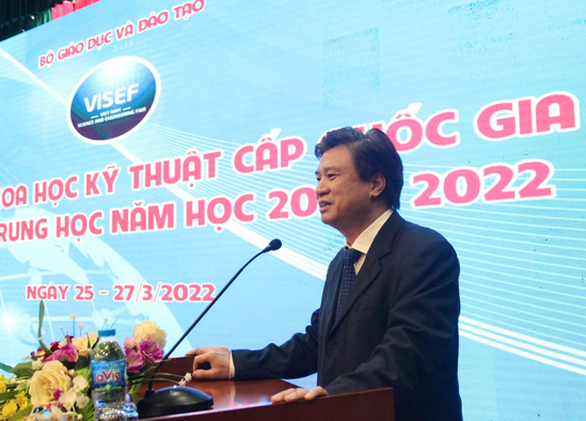 71 đơn vị tham gia Cuộc thi nghiên cứu khoa học kỹ thuật dành cho học sinh trung học - Ảnh 1. 71 đơn vị tham gia Cuộc thi nghiên cứu khoa học kỹ thuật dành cho học sinh trung học - Ảnh 1.