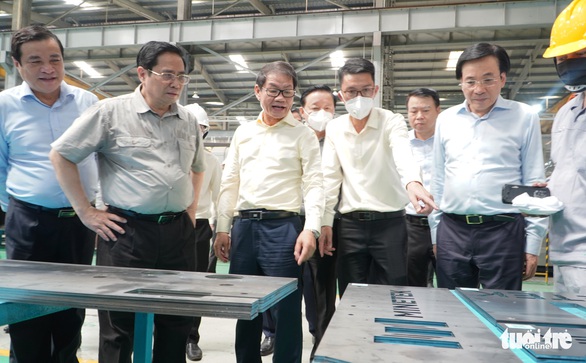 Thủ tướng: THACO tiếp tục phát triển khu công nghiệp cơ khí xứng tầm - Ảnh 1. Thủ tướng: THACO tiếp tục phát triển khu công nghiệp cơ khí xứng tầm - Ảnh 1.