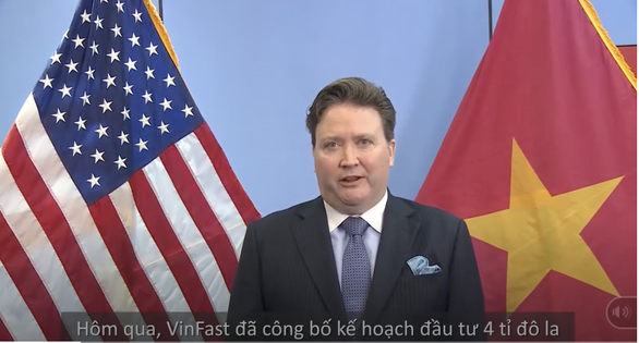 Đại sứ quán Mỹ tại Việt Nam hoan nghênh VinFast đầu tư vào North Carolina - Ảnh 1.