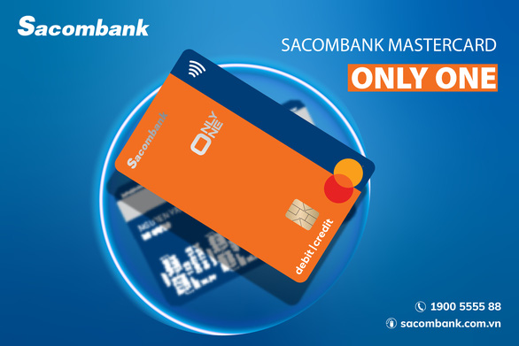 Sacombank tiên phong ra mắt thẻ quốc tế tích hợp 1 chip tại Việt Nam - Ảnh 1.