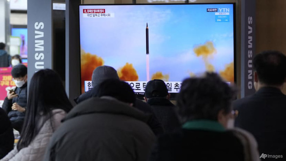 Hàn Quốc, Mỹ lên án vụ phóng tên lửa mới nhất của Triều Tiên - Ảnh 1.