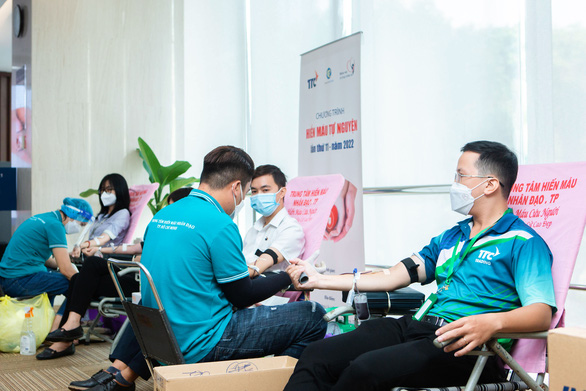 TTC tổ chức hiến máu tự nguyện “Niềm vui từ lòng nhân ái” lần thứ 11 - Ảnh 1.