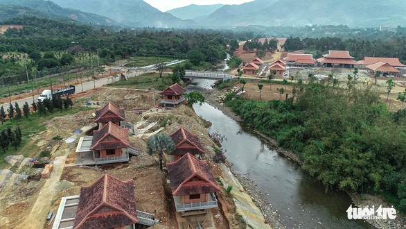 Khu du lịch Đại Tùng Lâm Hoa Sen: Tràn lan công trình không phép - Ảnh 5.