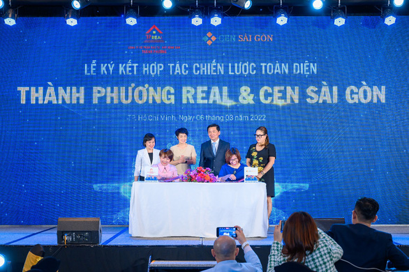 Thành Phương Real và Cen Sài Gòn ký kết hợp tác chiến lược toàn diện - Ảnh 1.