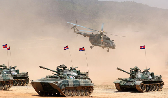 Quân đội Trung Quốc và Campuchia ký thỏa thuận hợp tác - Ảnh 1.