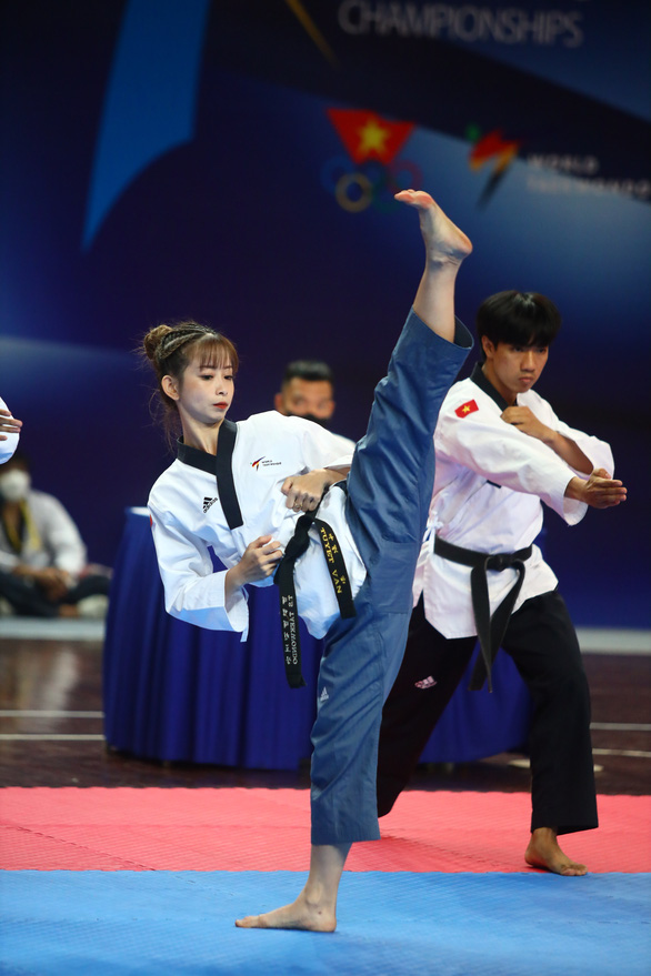 Sôi động Giải taekwondo Đông Nam Á 2022 chuẩn bị cho SEA Games 31 - Ảnh 4.