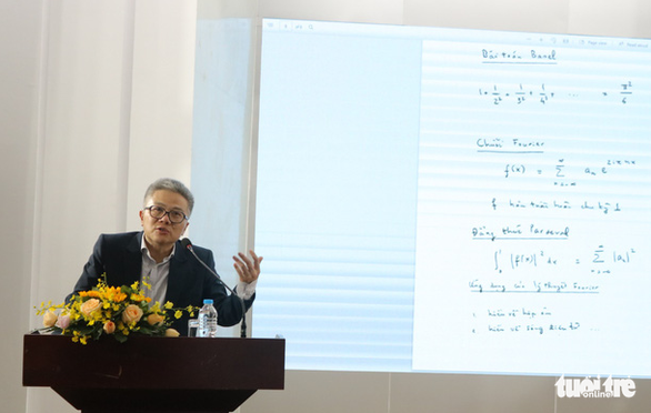 Professor Ngo Bao Chau: 'Life of research only needs a few discoveries to be happy' - Photo 1.