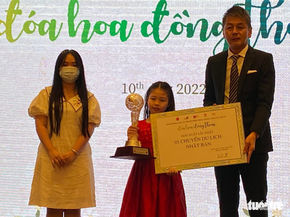 Bé gái 8 tuổi Hà Nội giành giải đặc biệt cuộc thi sáng tác truyện đồng thoại - Ảnh 1.