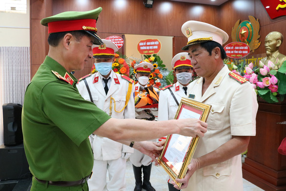 Phó giám đốc Công an Bạc Liêu làm giám đốc Công an tỉnh Kiên Giang - Ảnh 1.