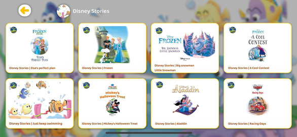 Loạt nhân vật Disney Stories đình đám có mặt trên ứng dụng ICANKid của Galaxy Education - Ảnh 2.