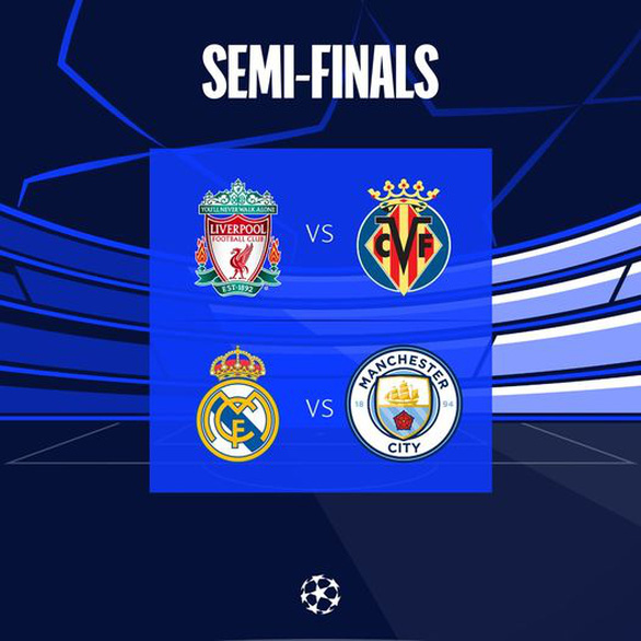 Đại chiến Anh - Tây Ban Nha ở bán kết Champions League - Ảnh 1.