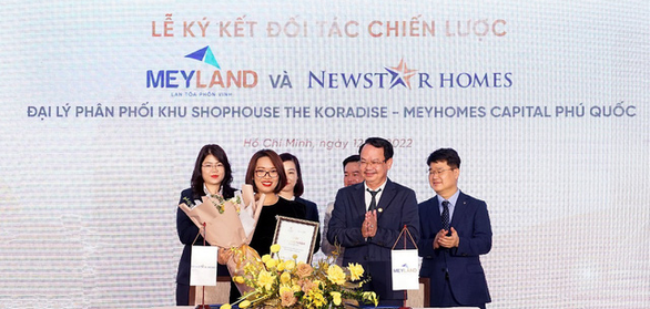 Lễ ký kết đại lý phân phối chiến lược The Koradise Meyhomes Capital Phú Quốc - Ảnh 1. Lễ ký kết đại lý phân phối chiến lược The Koradise Meyhomes Capital Phú Quốc - Ảnh 1.