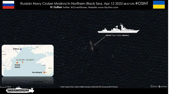 What happened to the Russian flagship that sank in the Black Sea?  - Photo 2.