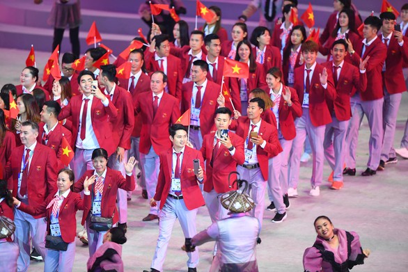 Đoàn thể thao Việt Nam tham dự SEA Games 31 với lực lượng hùng hậu nhất - Ảnh 1. Đoàn thể thao Việt Nam tham dự SEA Games 31 với lực lượng hùng hậu nhất - Ảnh 1.