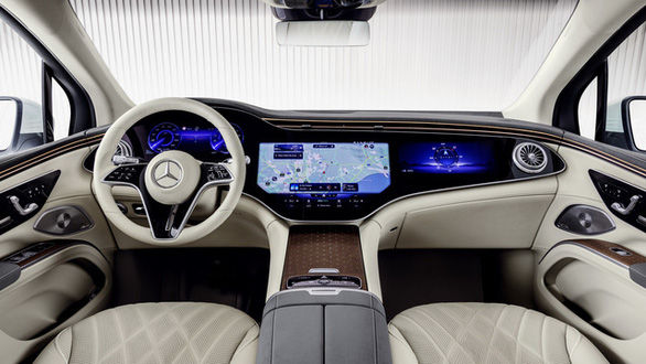 Xe điện Mercedes-Benz EQS SUV ra mắt: Ngập tràn công nghệ - Ảnh 9.