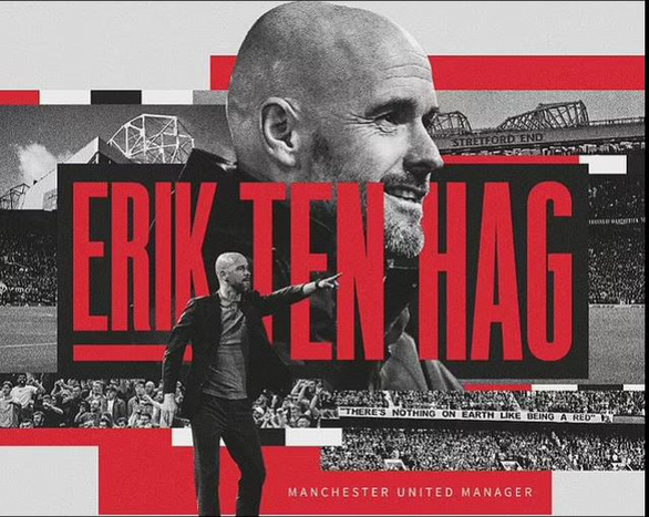 Manchester United chọn Erik ten Hag làm huấn luyện viên - Ảnh 1.